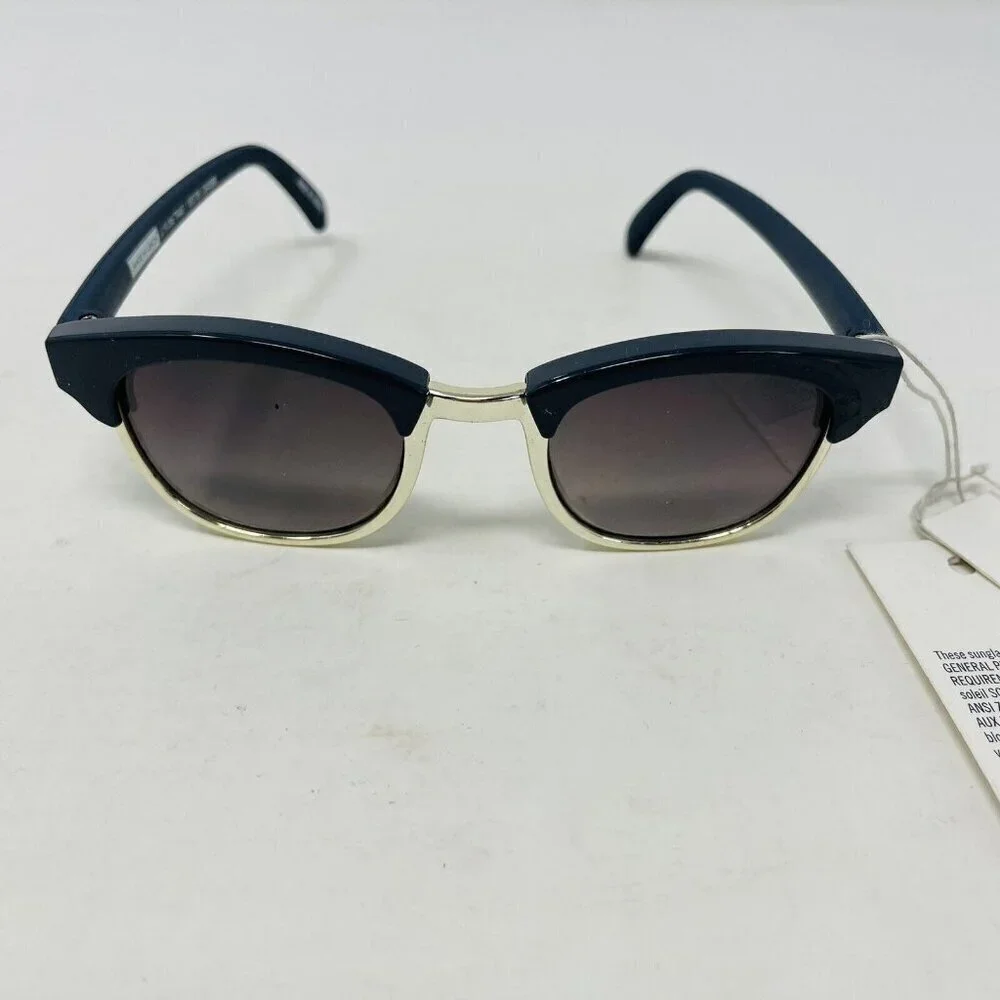 Janie and Jack Baby Boys 0-2 Years Vintage Inspired Wayfarer Sunglasses in Navy